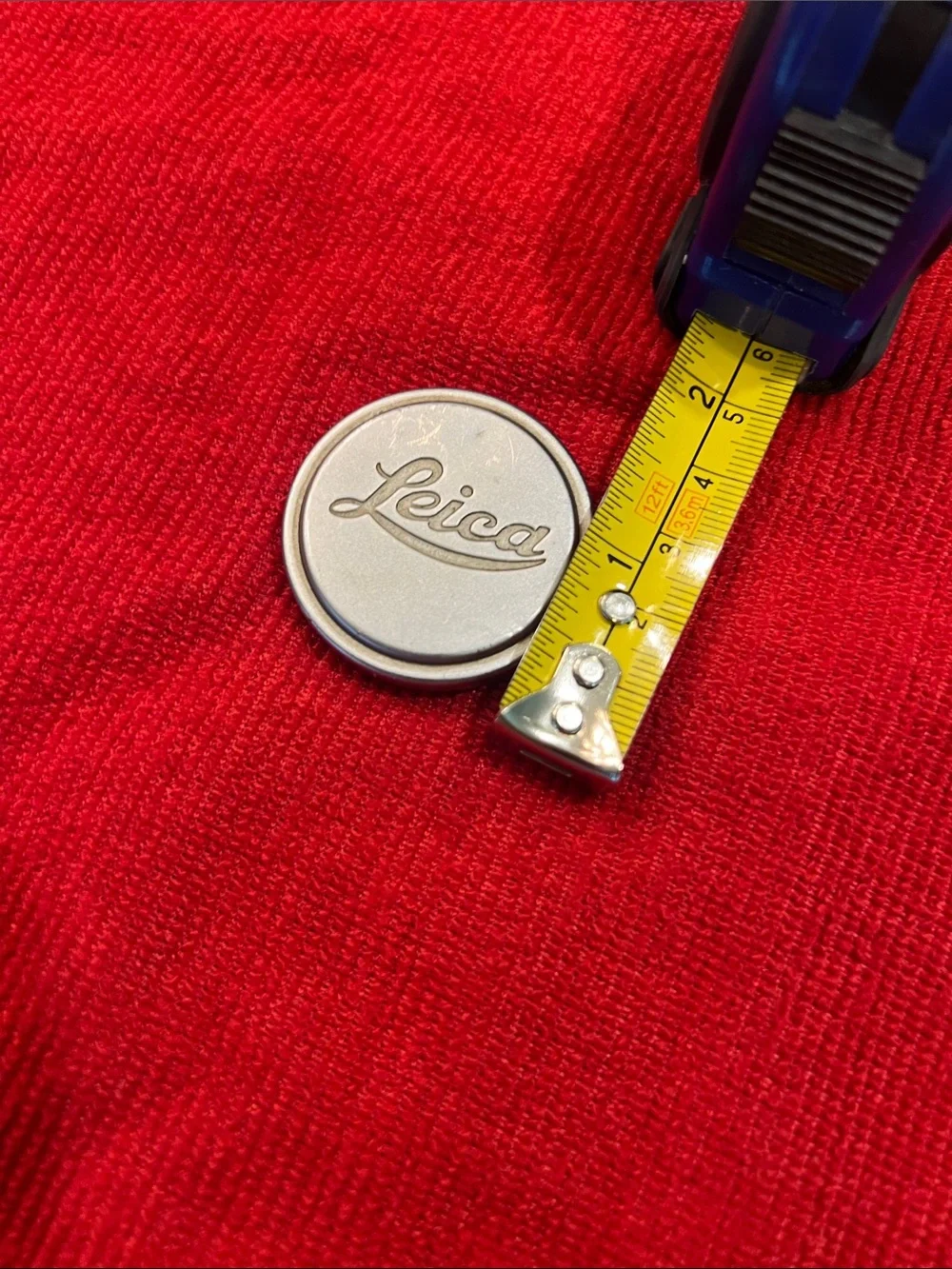 Leica Vintage Camera Lens Cap With Logo